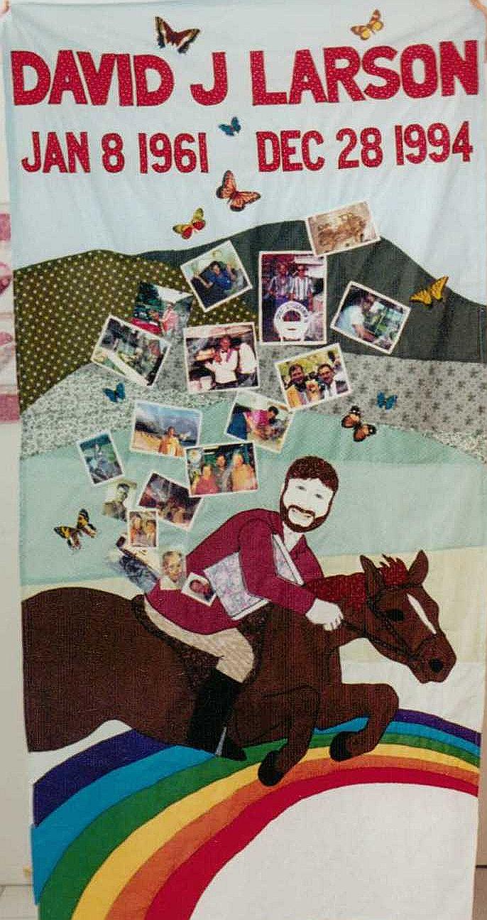 Leslie's Art and Sew The AIDS Memorial Quilt