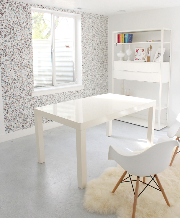 How to Apply Removable Wallpaper An Office Update!