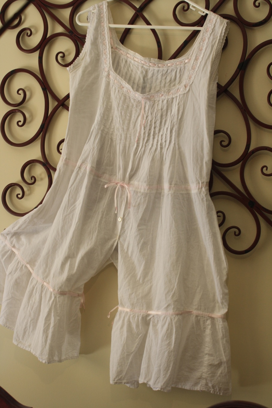 Fashioning Nostalgia Victorian/Edwardian Combination Chemise & Drawers