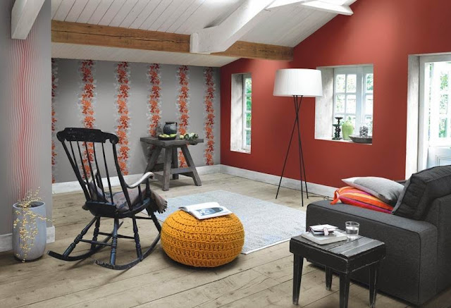 Wallpapers in living room