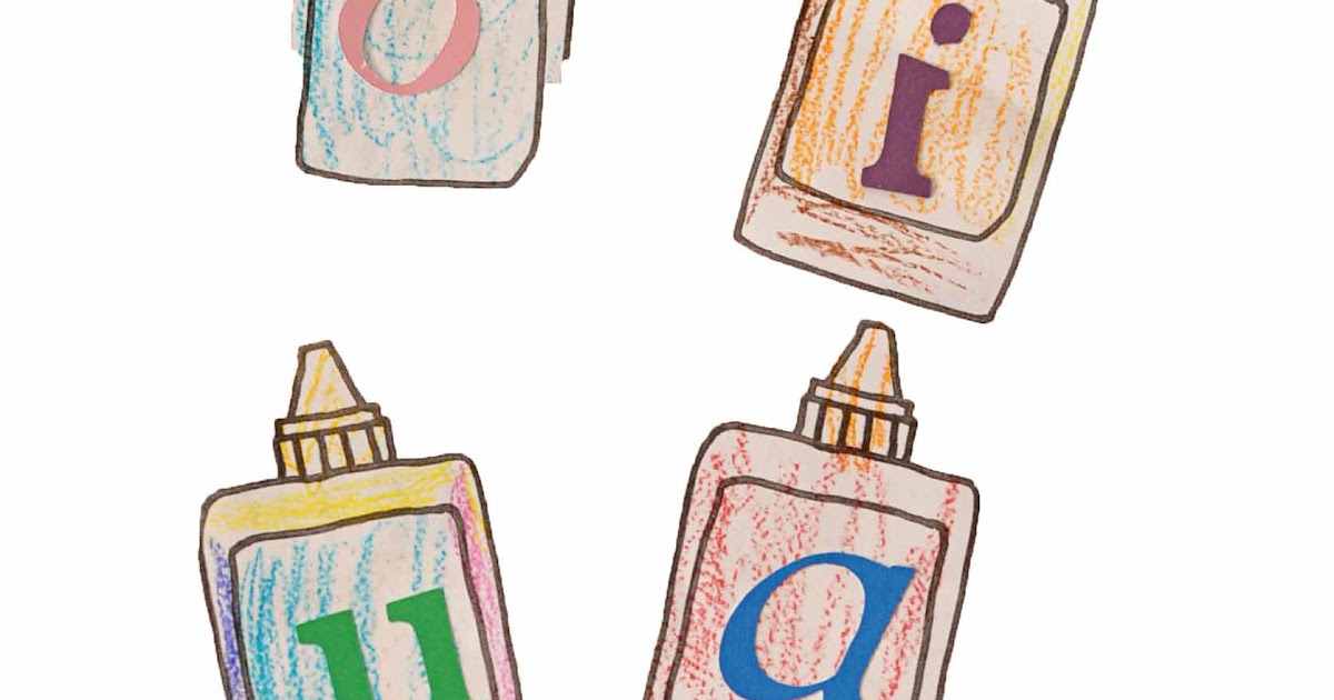 Children's Learning Activities Sticky Vowels