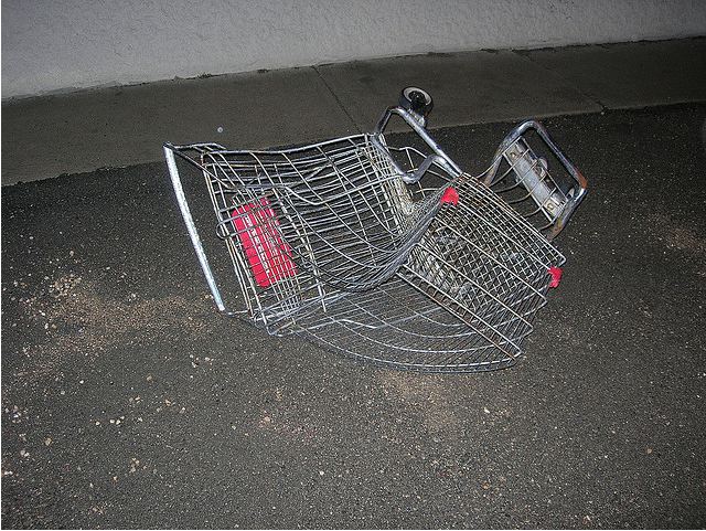 Broken Shopping Cart