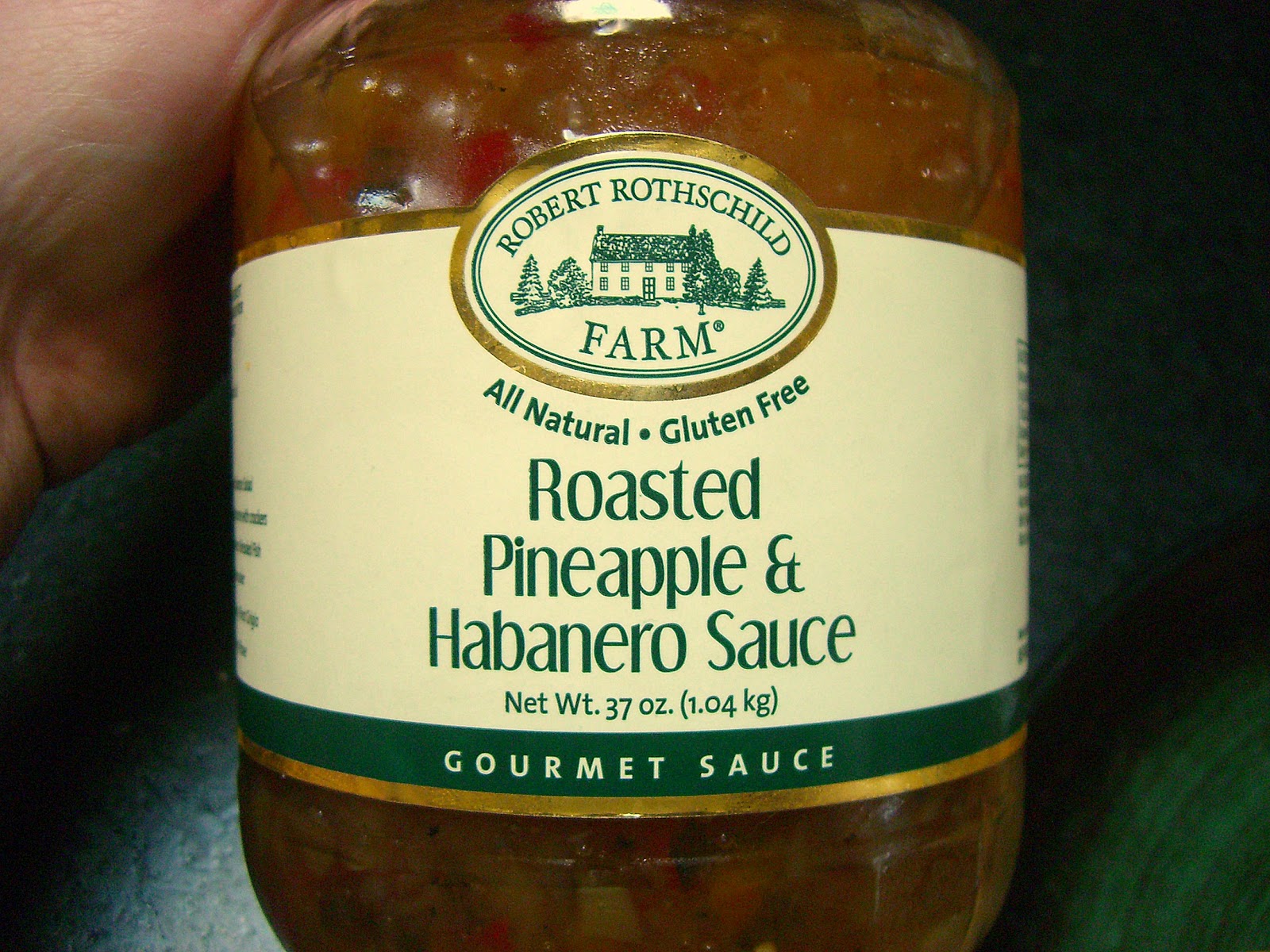 Gluten Flea * Pineapple Habanero Red Pepper Grilled Salmon