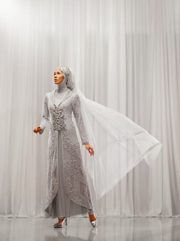 Model tudung pengantin Model tudung pengantin