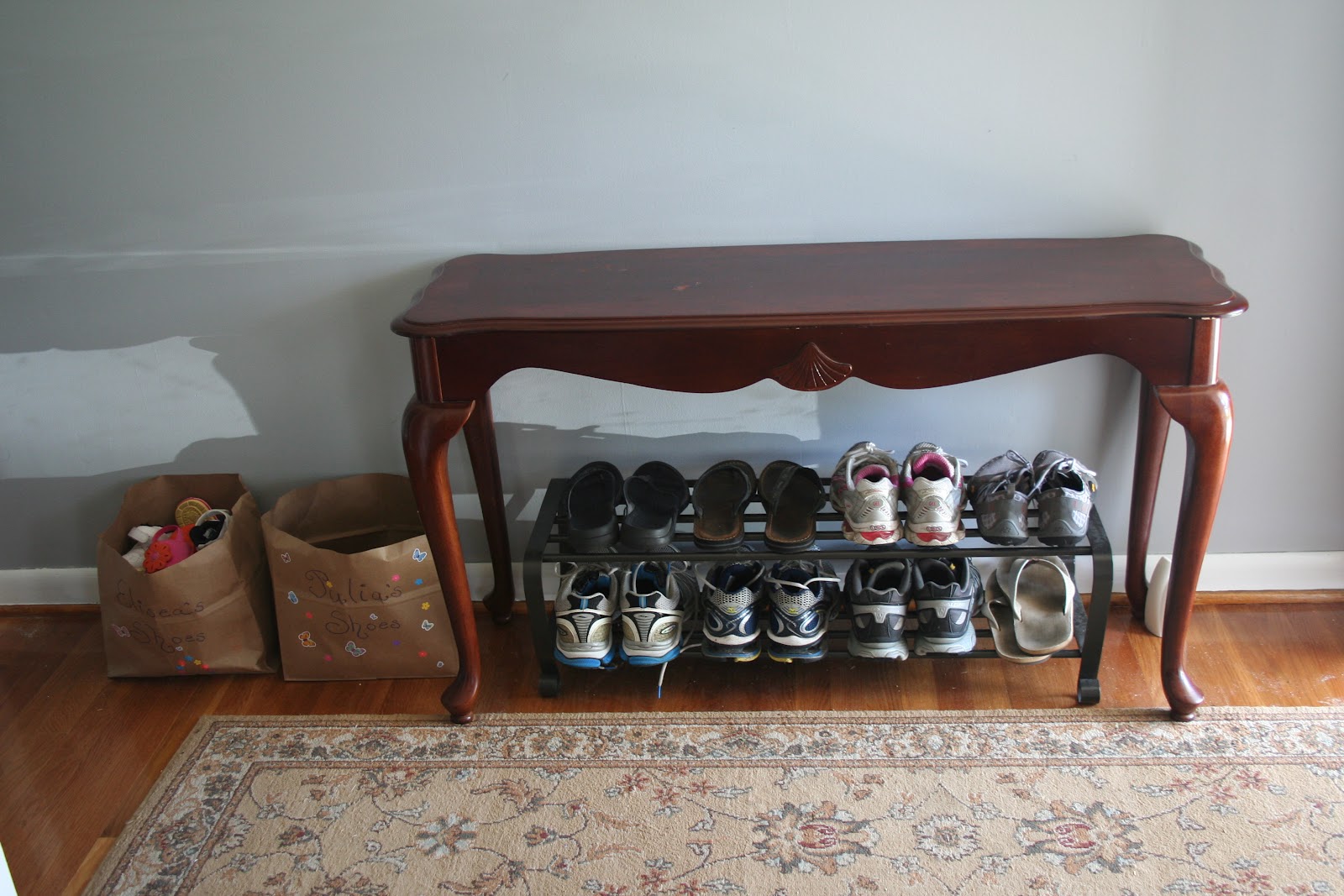 Pretty Parsonage Entryway Table Runner