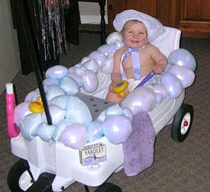 Baby Wagon Bath Costume