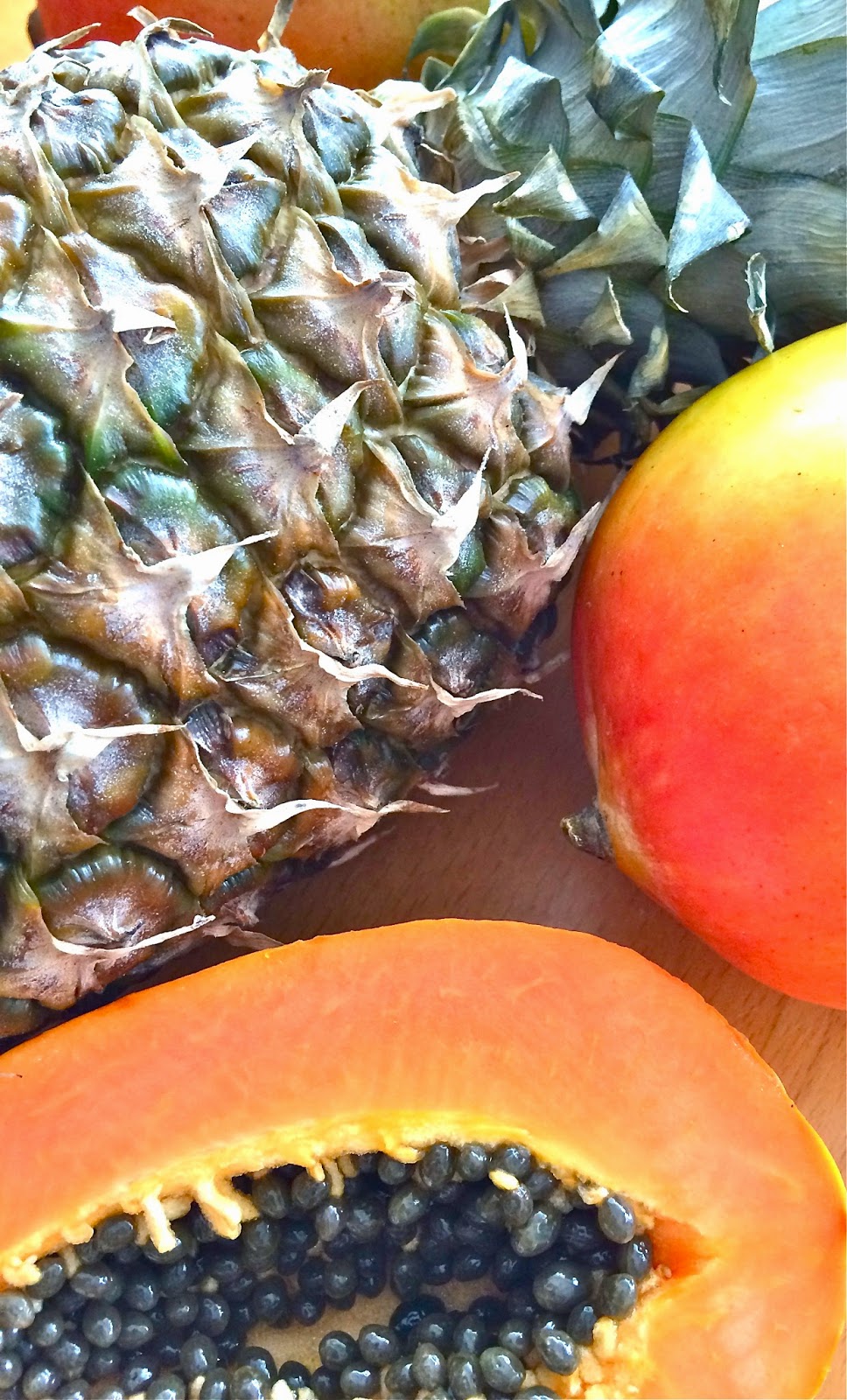 Passionately Raw! Pineapple Mango Papaya Smoothie