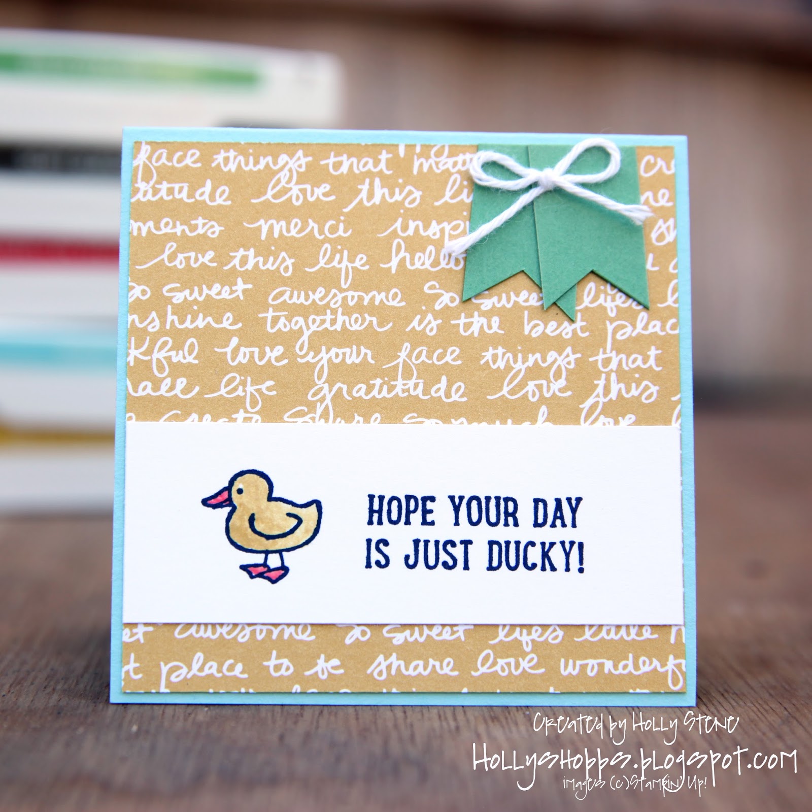 Paper Joy Triple Up Thursday with Crush On Colour Barnyard Babies!