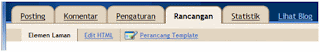 ganti template blogspot