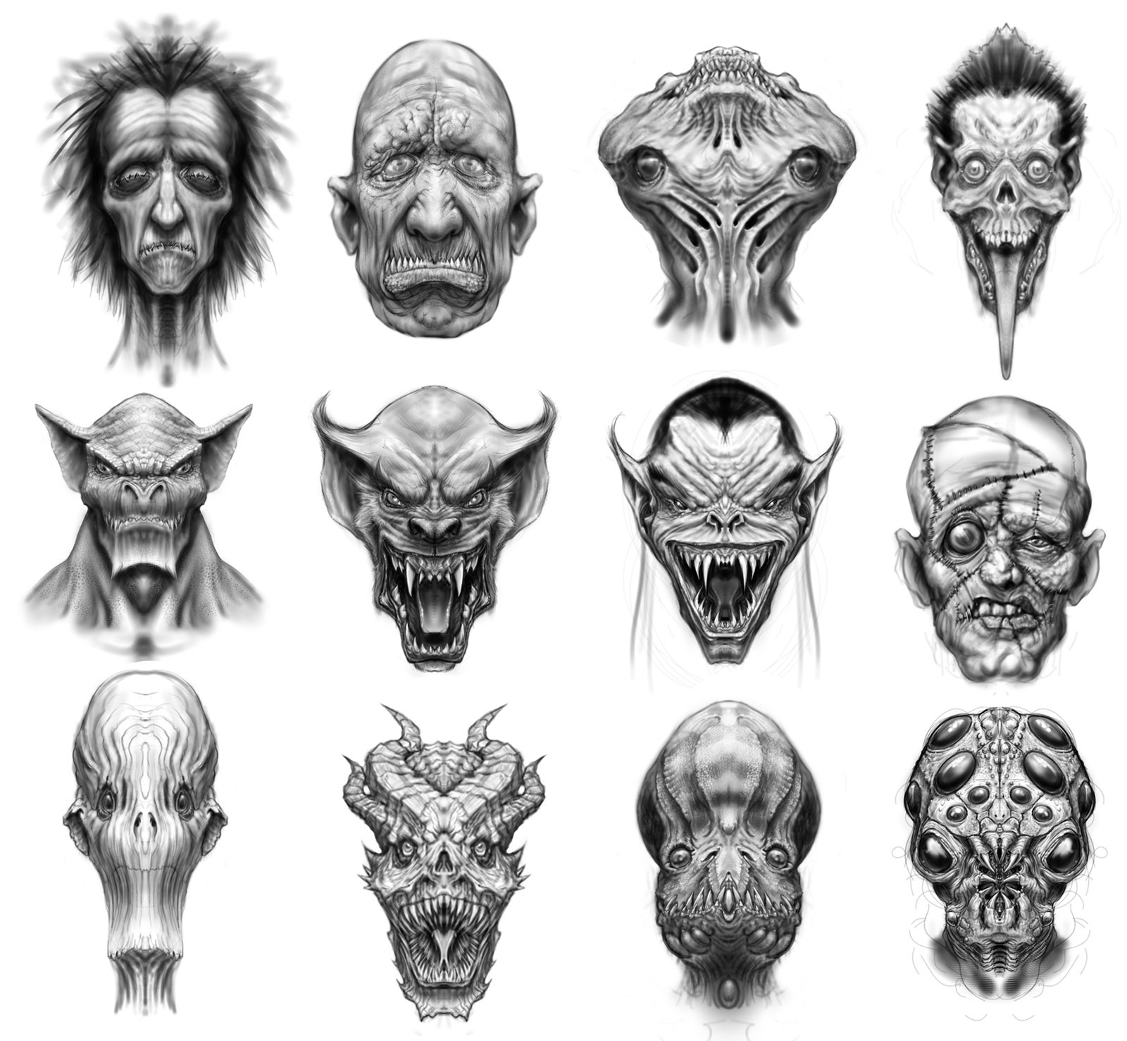 29+ Halloween Face Masks Drawings Background