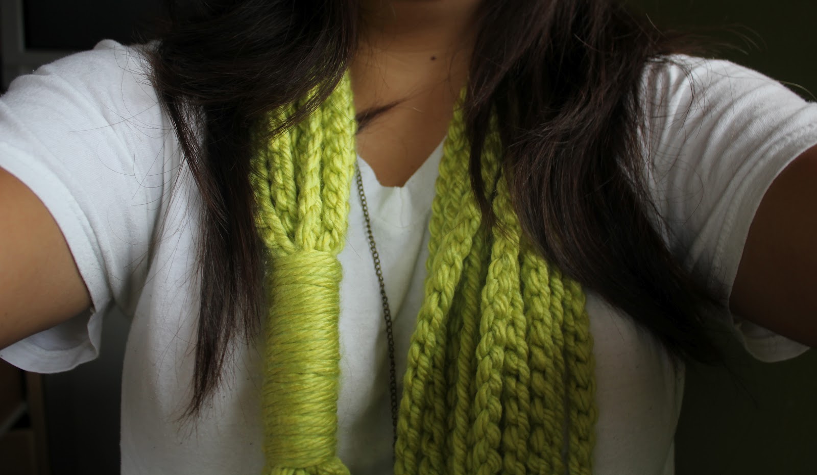 Chain Loop Scarf HiddenDaisyy