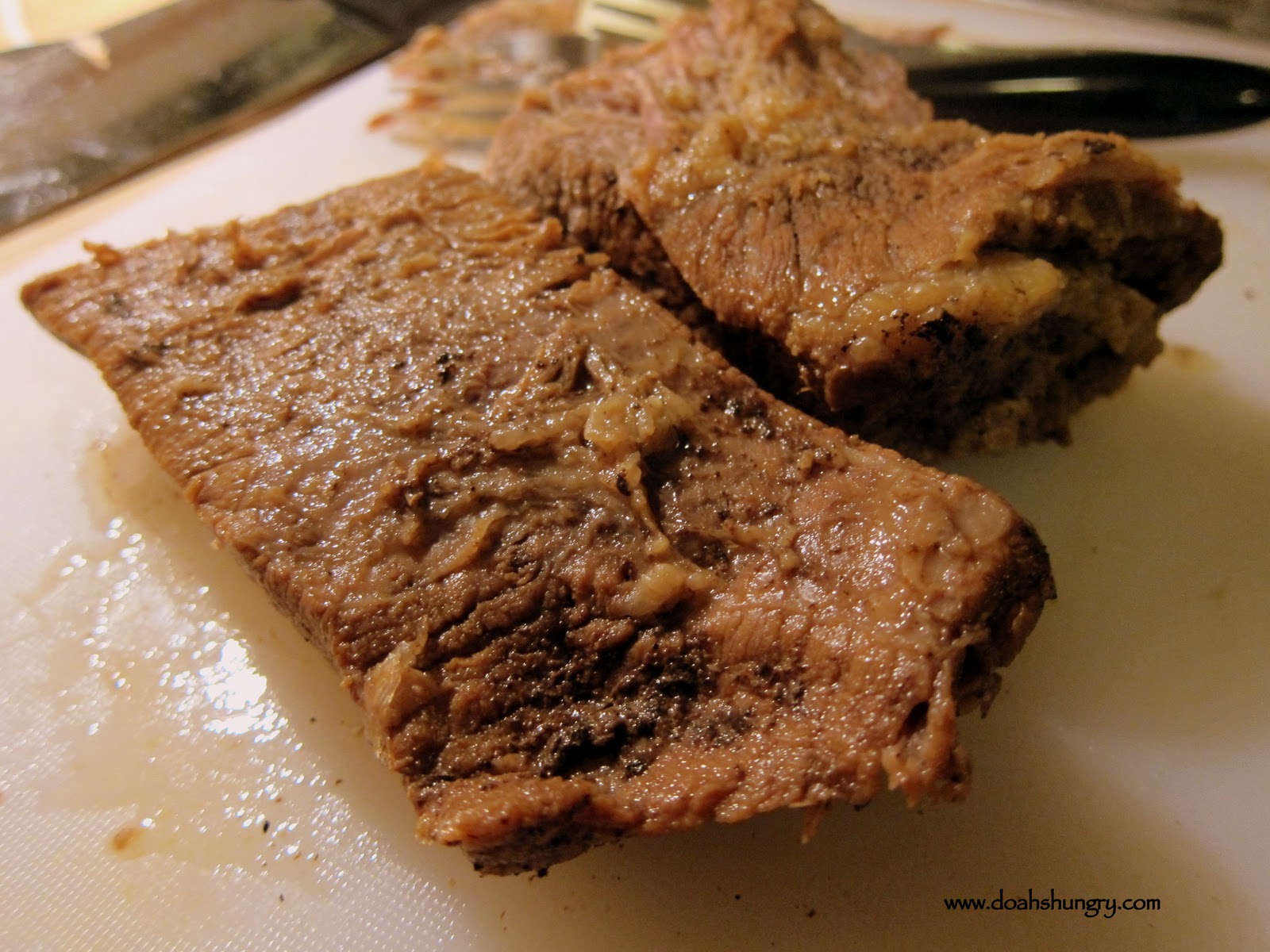 Doah's Hungry Dr. Pepper Pulled Brisket BBQ Sandwiches