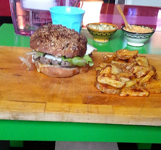 Photo AB Un vrai burger maison