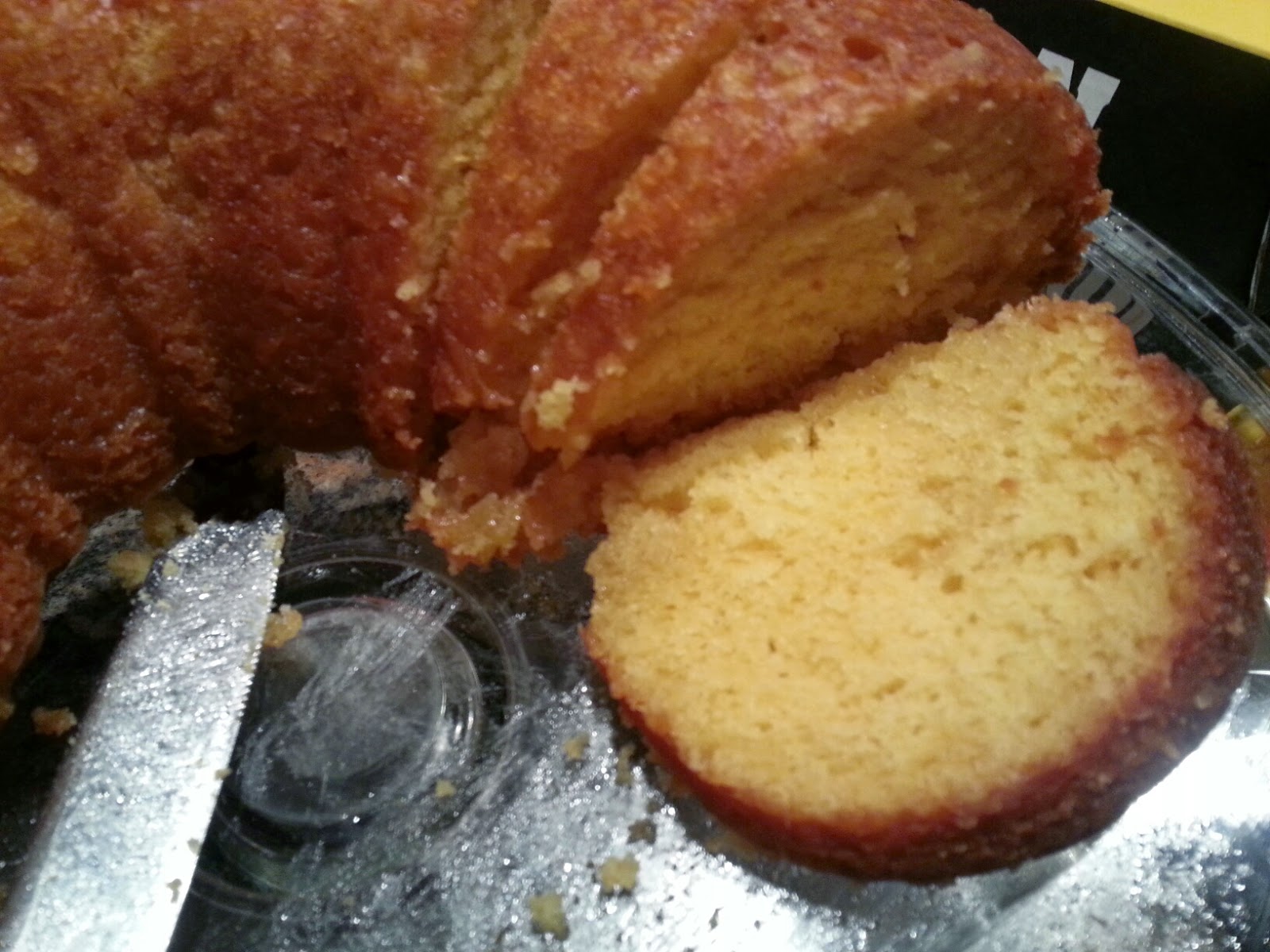 Pithy's Kitchen Amaretto Pound Cake