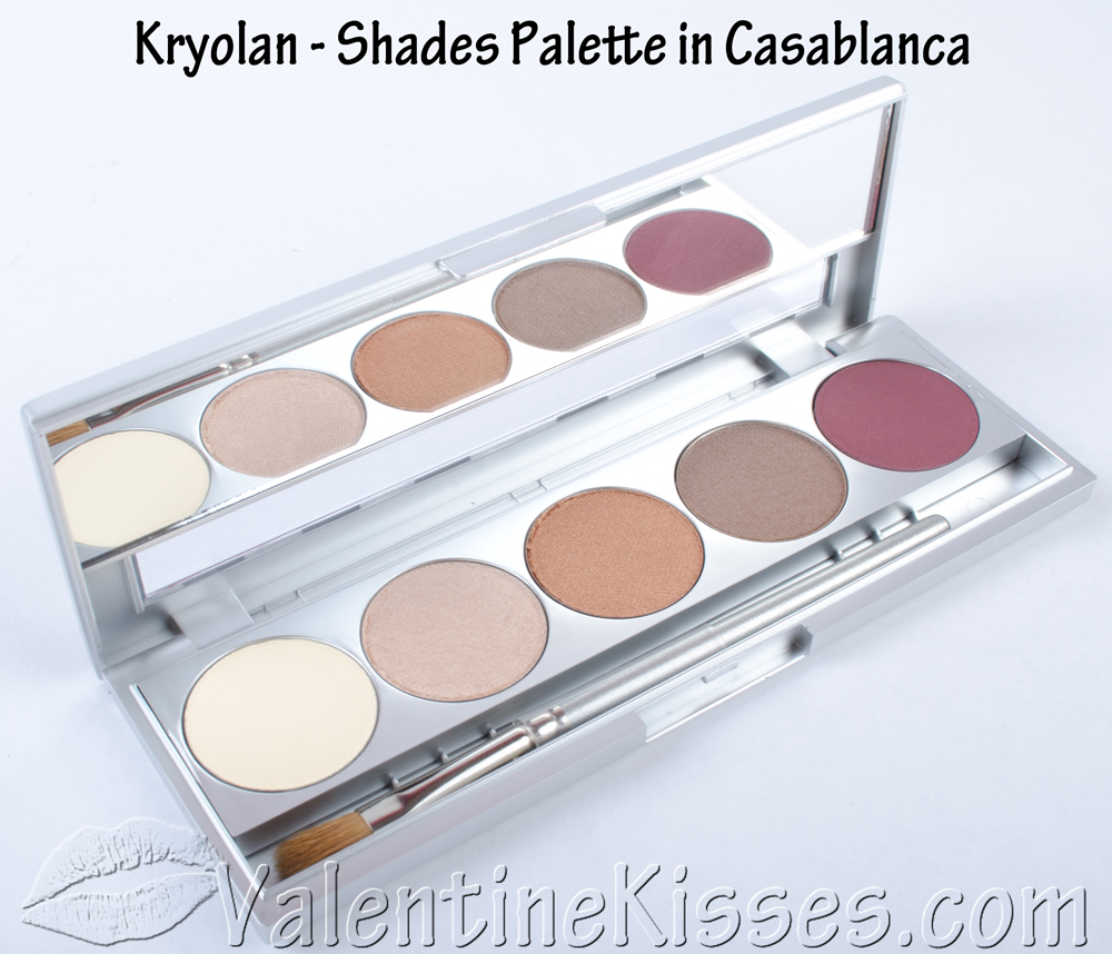 Valentine Kisses Kryolan Shades Eyeshadow Palette in Casablanca pics