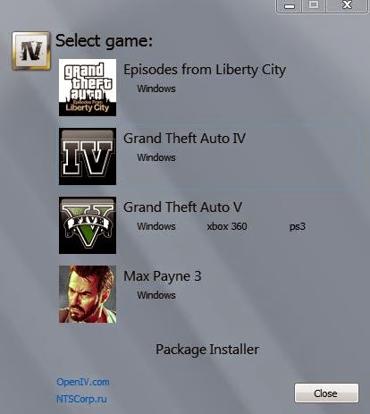 OpenIV para Grand Theft Auto V PC para GTA 5