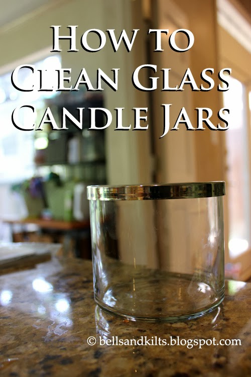Texas Tales {DIY} How to Clean Glass Candle Jars