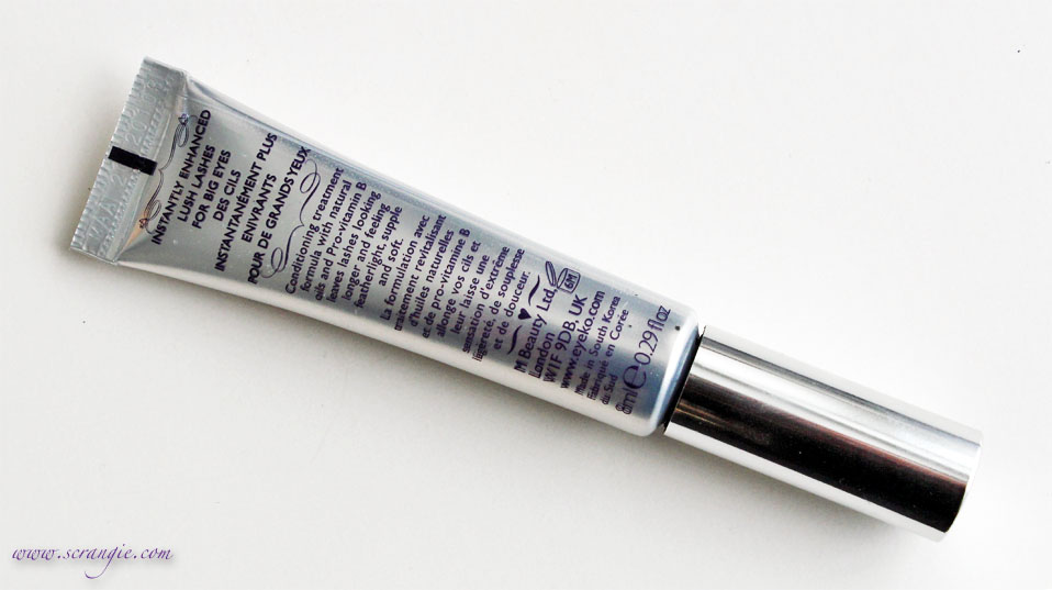 Scrangie Eyeko Skinny Brush Long and Tall Mascara Pictures and Review