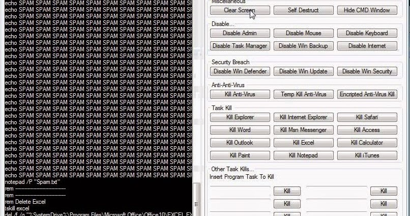 Disable Keyboard Batch File