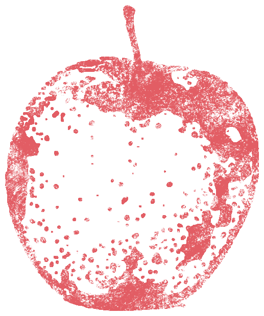 りんごのイラスト スタンプ フルーツ かわいいスタンプ 判子 イラストのフリー素材集 無料