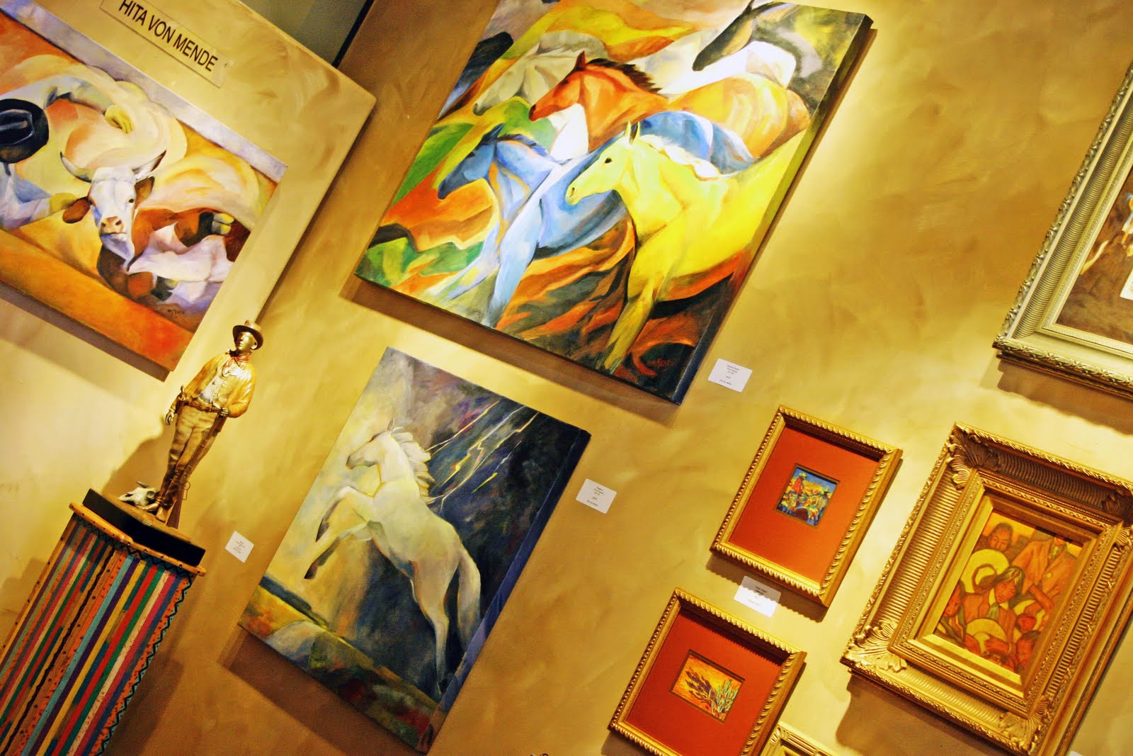 Chasing Santa Fe DUE WEST GALLERY COWBOY WITH A TWIST