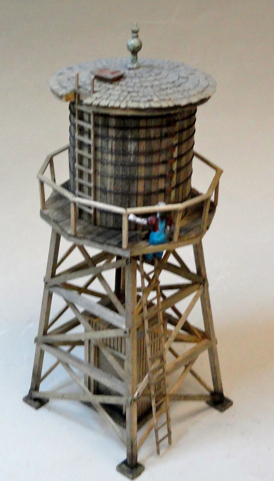 Model Railroad Minutiae Tannery water tank