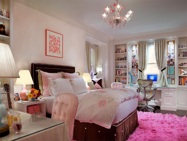 Decoração quarto feminino