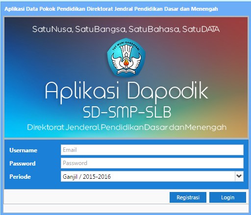 Installer Aplikasi Dapodikdas 4.0.0 Terbaru 2015