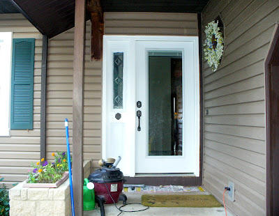 Playful Decor: Painted Entry Door