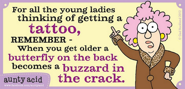 Aunty Acid Cartoons