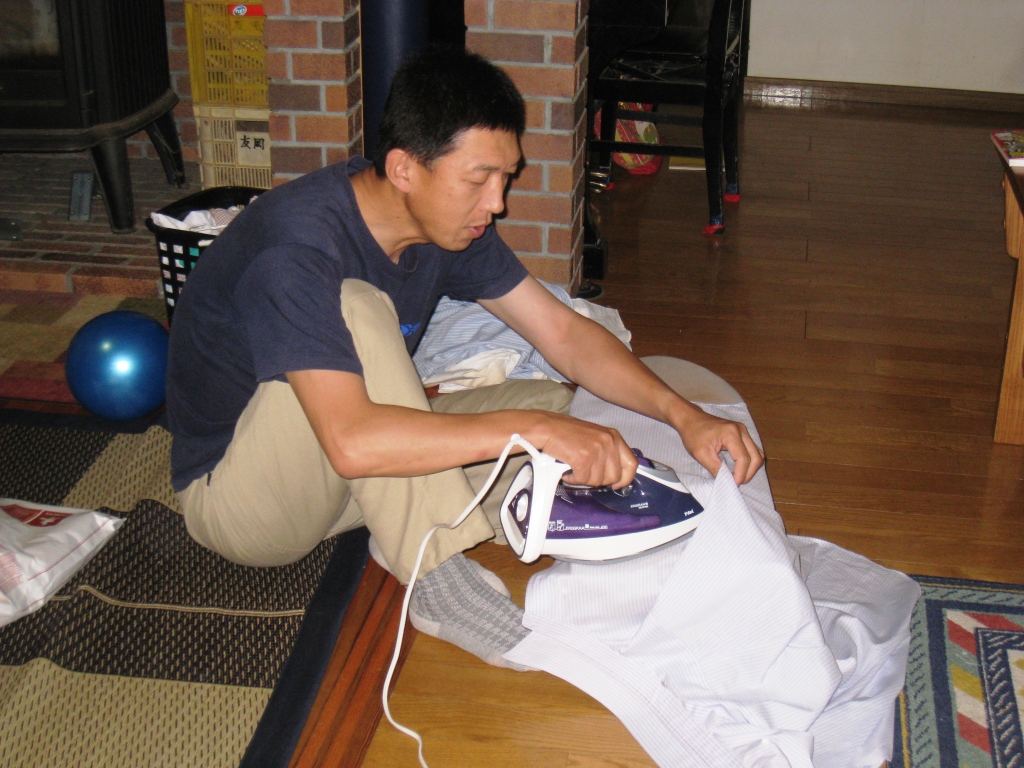 Life in Rural Japan Ironing in Japan