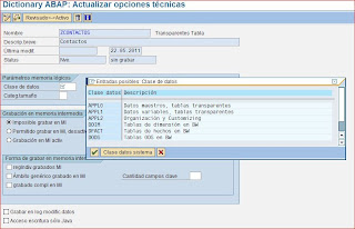 Opciones técnicas