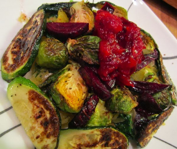 Fibromyalgia Meet Your Match Spaghetti squash a la Brussel Sprouts