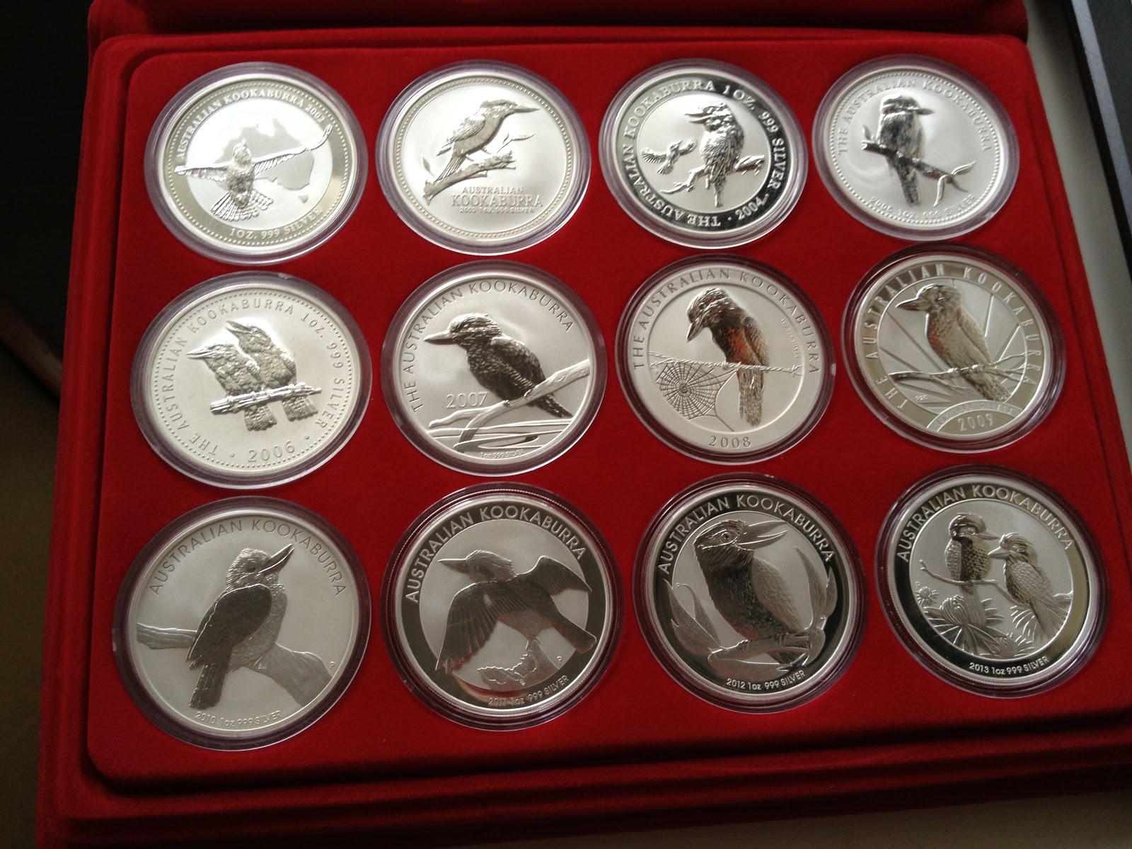 Coins Collection AUSTRALIA KOOKABURRA SILVER COINS