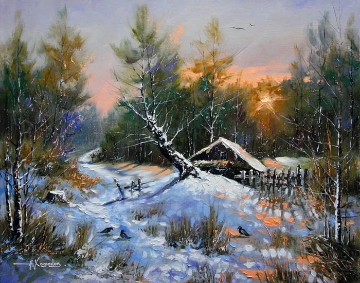 Alexander Hodyukov Ходюков Александр 1966 | Belarusian painter