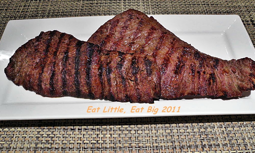 Quick and Easy BBQ Rubbed Skirt Steak Eat Little, Eat Big