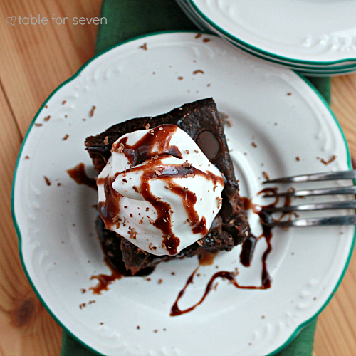 Double Chocolate Snack Cake • Table for Seven