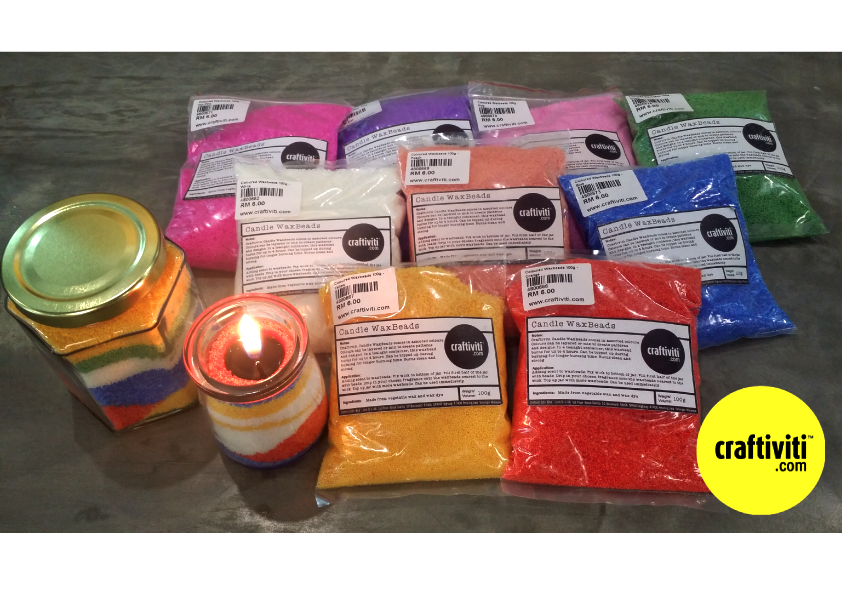 craftiviti DIY CANDLE MAKING WITH CRAFTIVITI CANDLE WAXBEADS