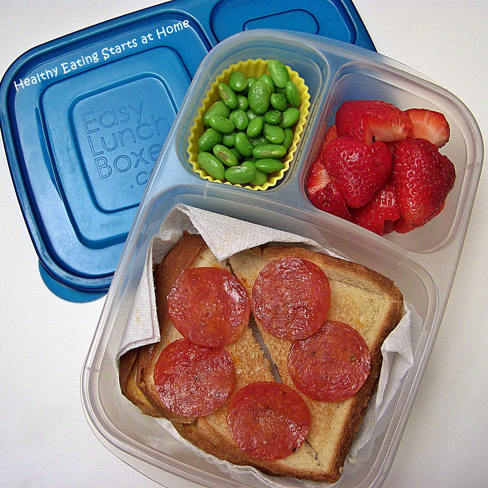 Healthy Eating Starts at Home School Lunches Pepperoni Pizza Sammies