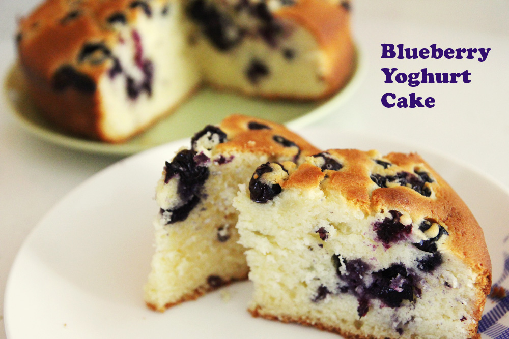 Sweet Crumbs Blueberry Yoghurt Cake