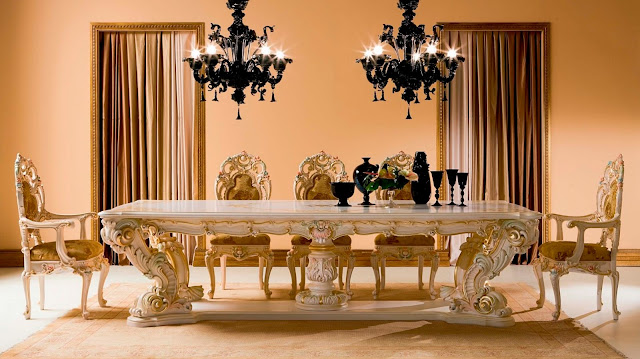 Dining table classic crystal indoor Dining table classic crystal indoor