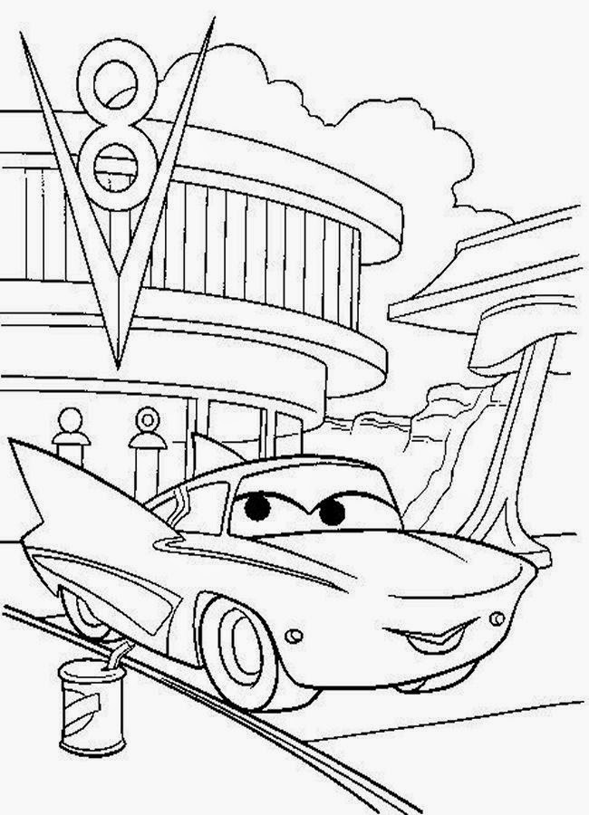 Cars Disney Coloring Pages - Disney Coloring Pages