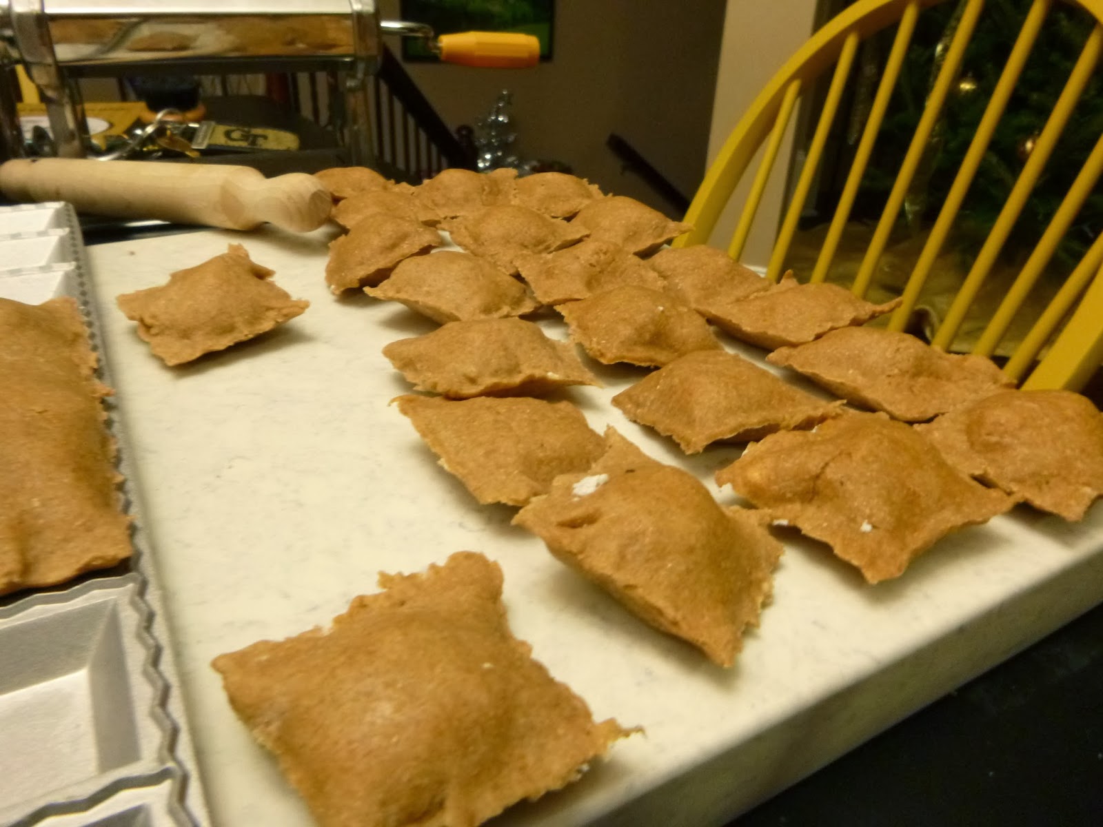 A Happy and Healthy Whirlwind of a Life... Whole Wheat Ravioli from