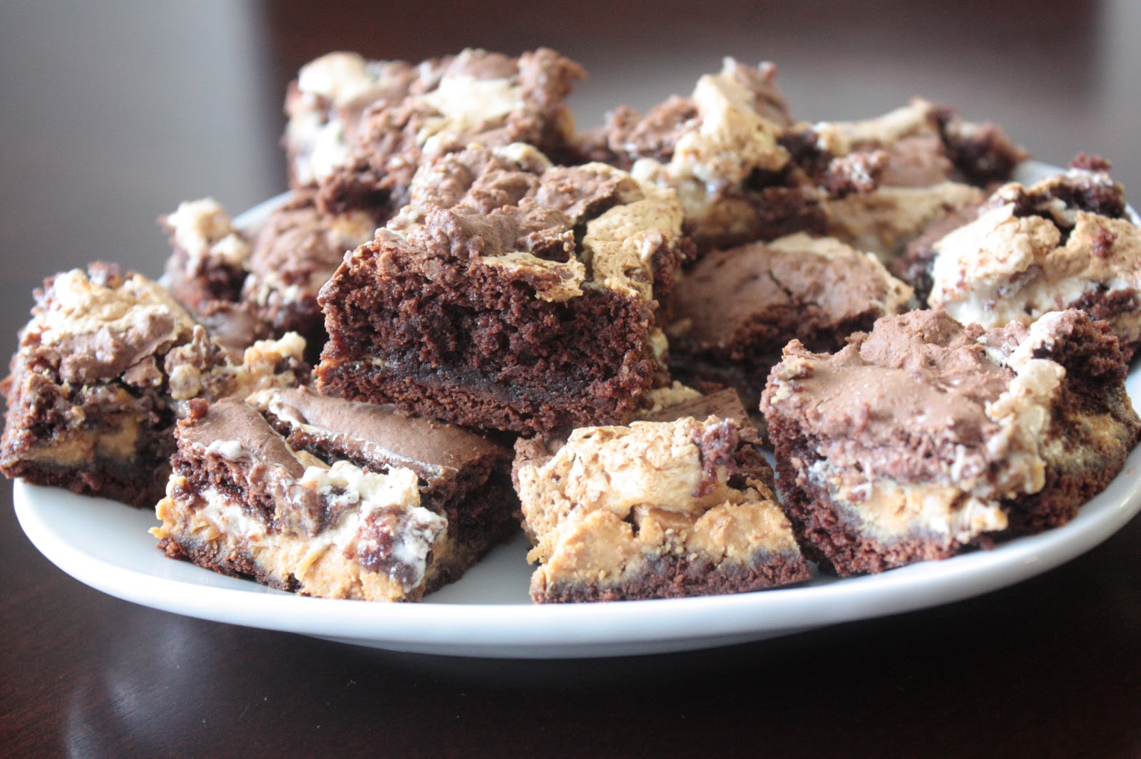 Momma Hen's Kitchen Ooey Gooey Peanut Butter Chocolate Brownies