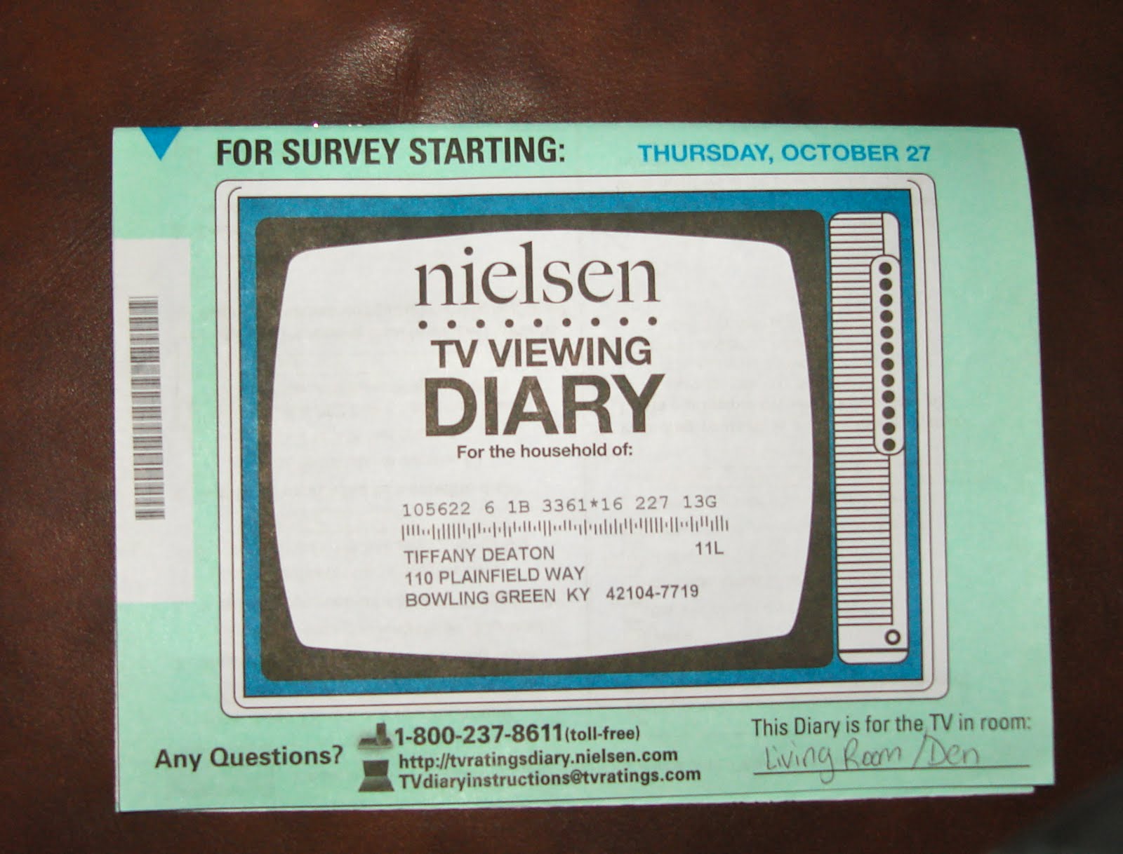 nielsen diary