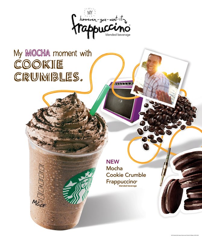 The Fanboy SEO REVIEW Starbucks Mocha Cookie Crumble Frappucino