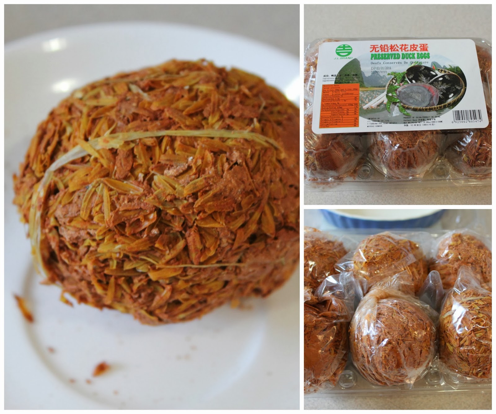 Marie's Pastiche Congee & Hundred Year Old Eggs Recipe for a Chinese