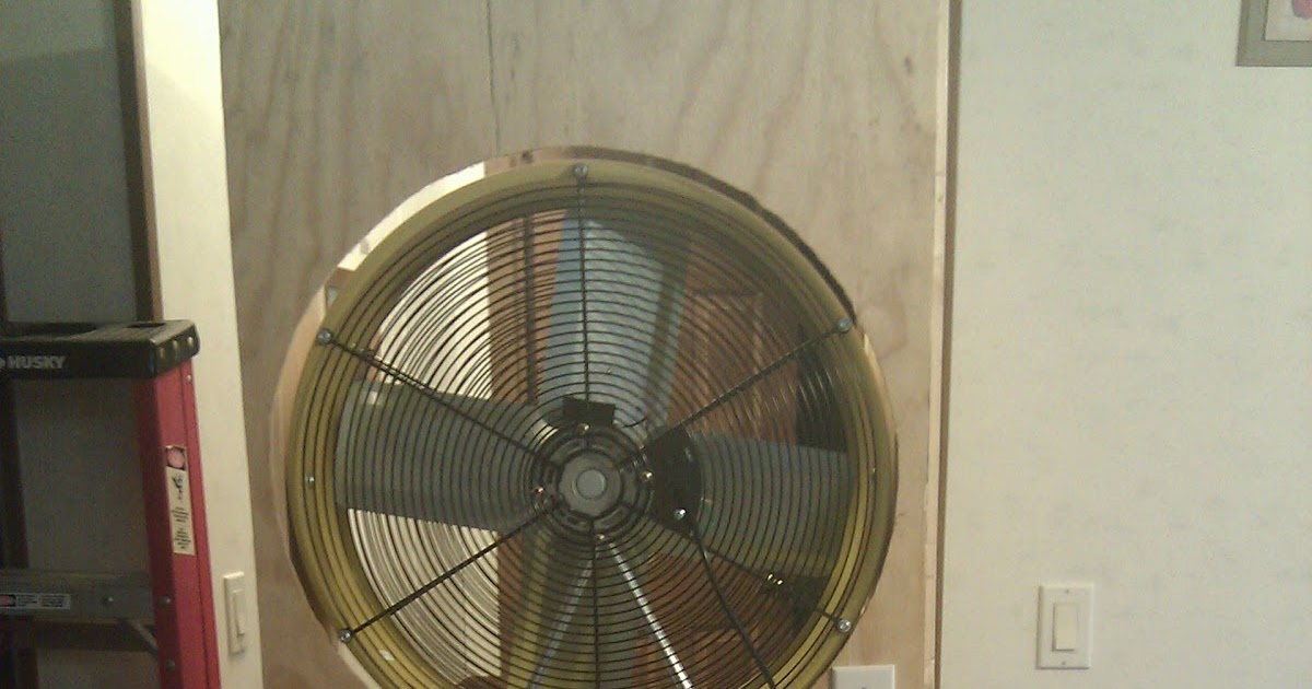 Buddy S Blog Whole House Fan For A Standard Sliding Glass Door