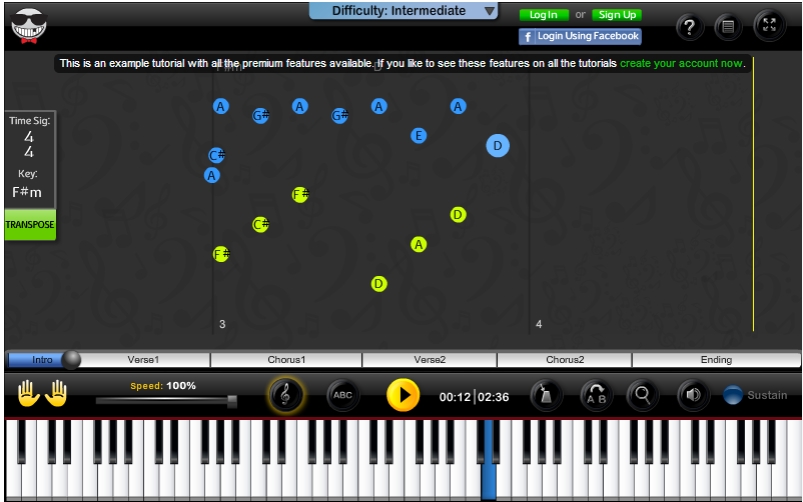 Onlinepianist virtual piano catchkery