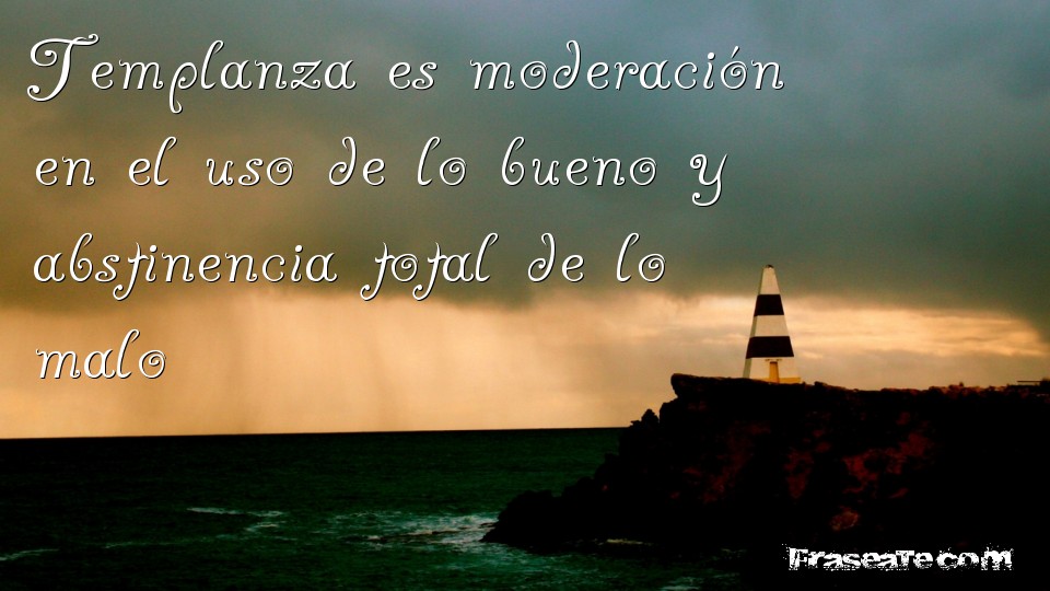 Resultado de imagen para templanza